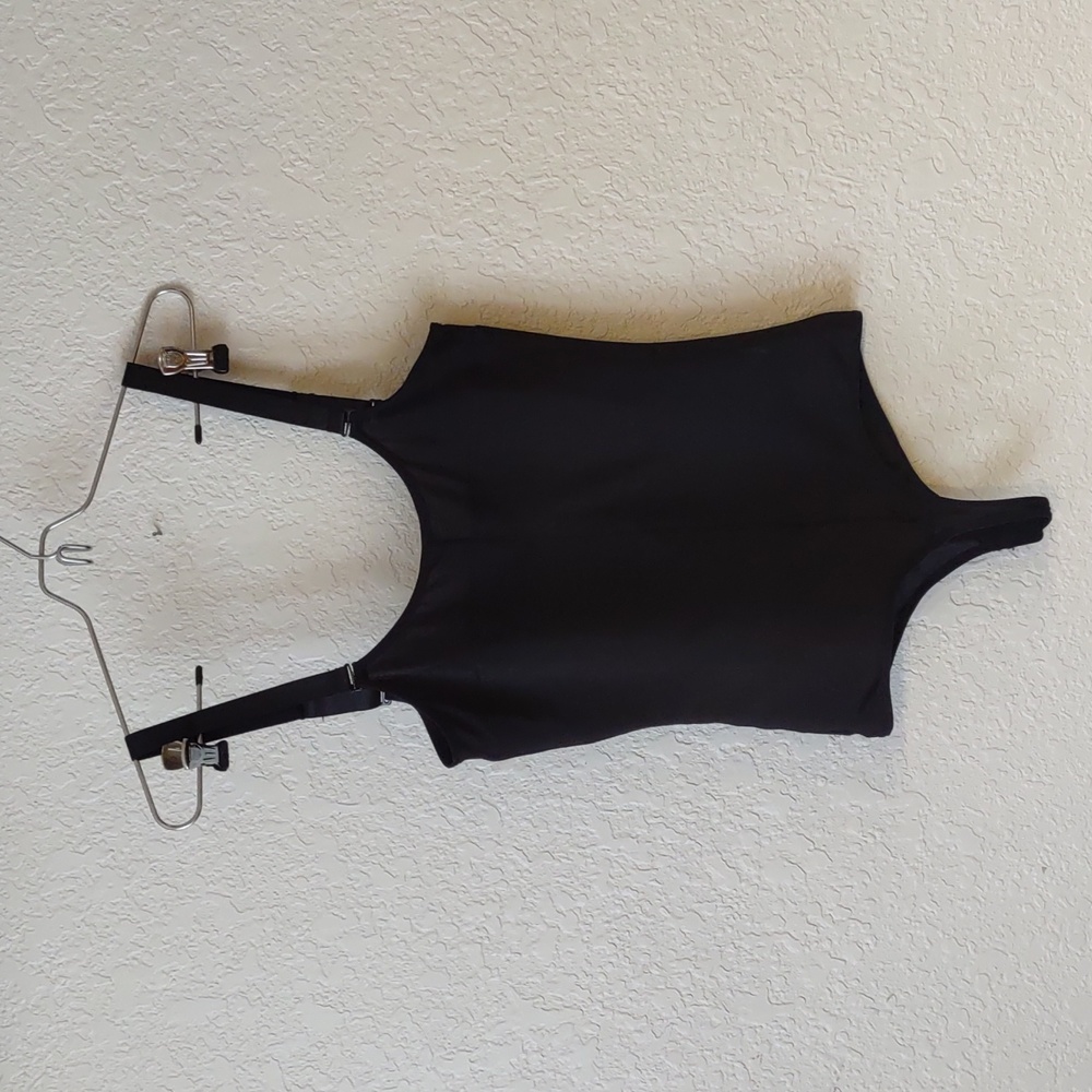Women's Size Medium Under Breast Zip Thong Bodyshaper NEW without Tags - Picture 3 of 4